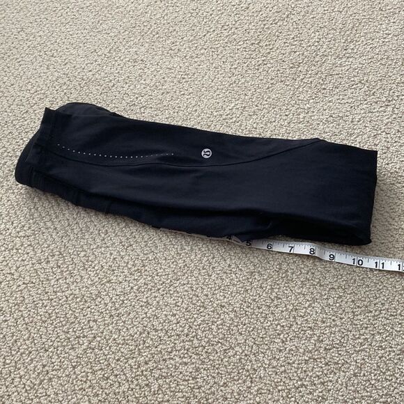 LULULEMON Break Free Tight 25” High Rise Black Nulux Size 4 Leggings Like New - Picture 16 of 16